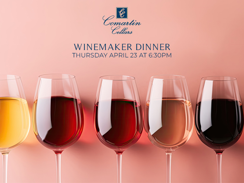 Winemake Dinner Comartin Cellars